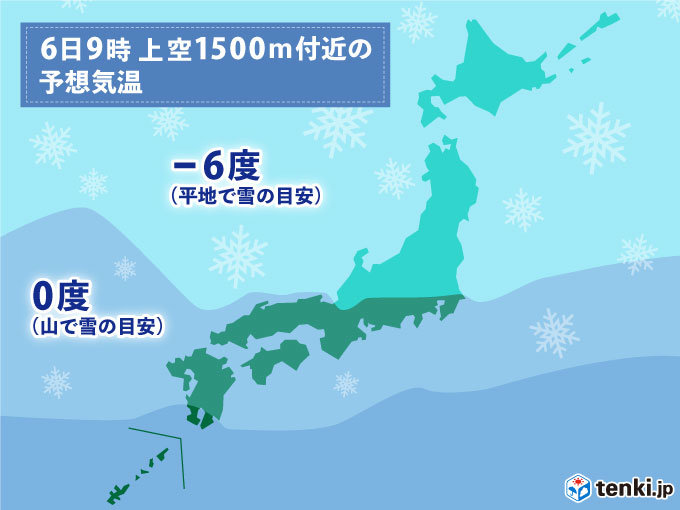 居座る寒気　関東も土曜は雪交じるほどの寒さ