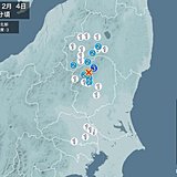 関東でまた地震　栃木県で震度3