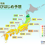 2020年春の花粉飛散予測(第2報)日本気象協会