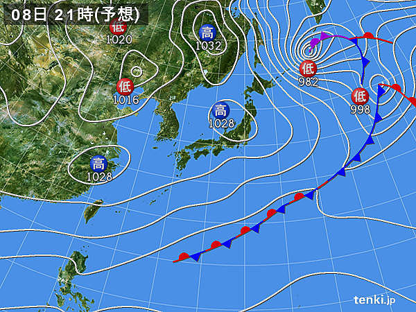 関東から九州　太平洋側ほど晴れ　日本海側も次第に回復