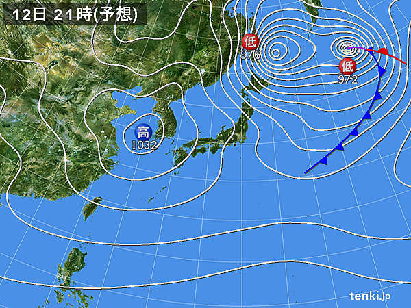 関東も夜は冷える
