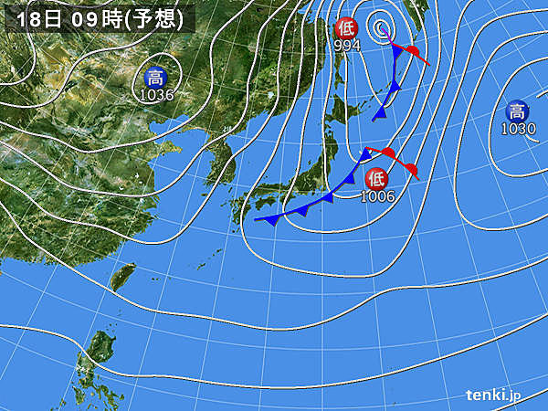 あす　貴重な日差し