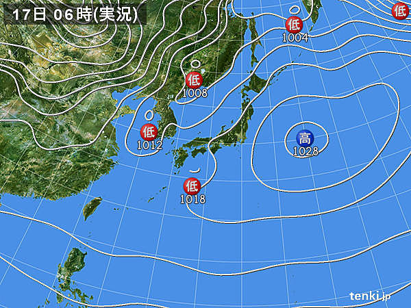 ザーザー降りの所も