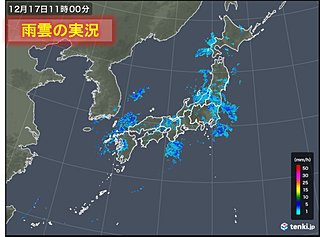 一部でザーザー降り　帰宅時は西・北日本で広く雨