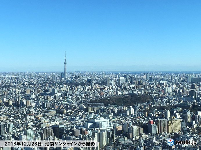 今年の東京の冬は何かが違う?