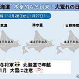 北海道の1か月　本格的な冬到来!大荒れの日も