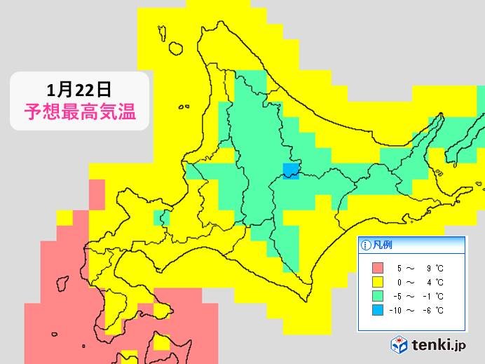 北海道　3月並みの気温も