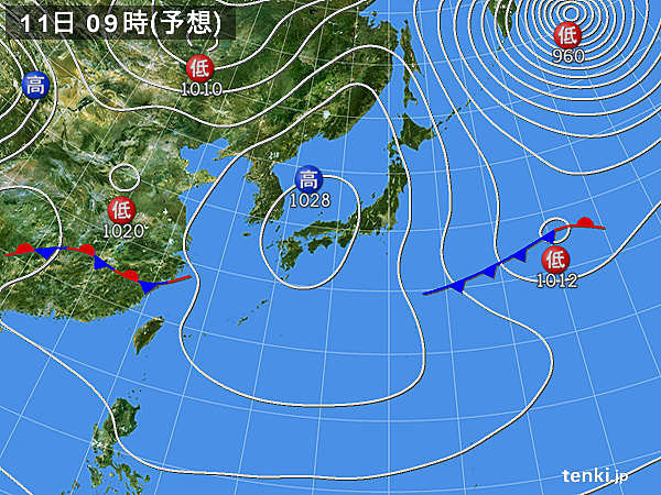 あすの天気