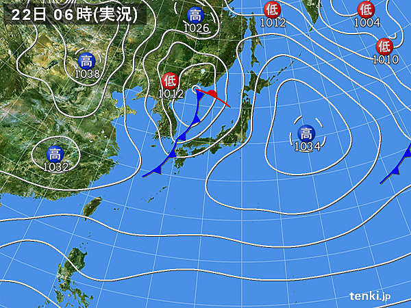 関東地方で 春一番 日直予報士 年02月22日 日本気象協会 Tenki Jp