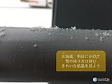 北海道　雪の結晶を見よう