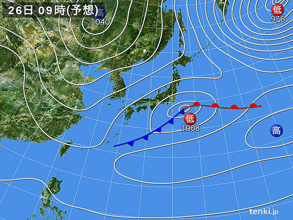あす　低気圧の雨は朝にかけて　夜は寒気で雪