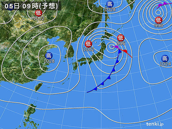 あす　北は大雪　全国的に風強まる