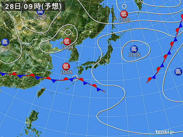 28日　通勤の朝から空気もわっと