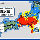 関東　18日は「数年に一度の大雨」も　ピークは?　前回との違いは?