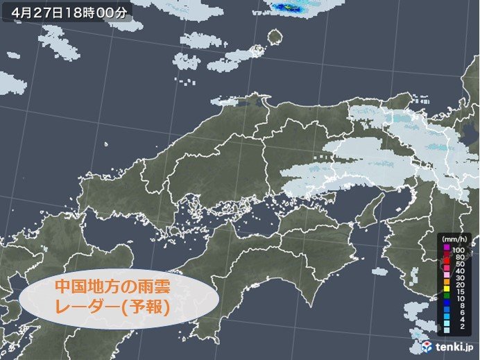中国地方 あす28日にかけて大気の状態が不安定