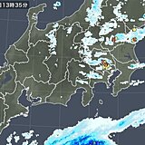 関東地方で雷雲発生中　落雷に注意!