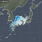 西日本に雨雲かかる　九州は非常に激しい雨や雷雨に