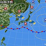 あす　所々でカミナリ雲が発生　激しい雨や突風に注意