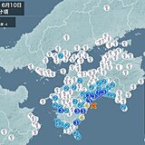 高知県で震度4の地震　津波の心配なし