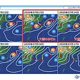 中国地方　向こう一週間も梅雨の出口は見えず