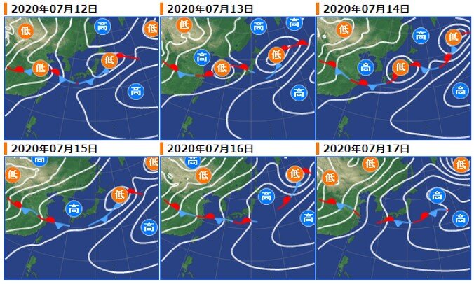 令和2年7月豪雨 7月3日から10日までの雨のまとめ 日直予報士 年07月11日 日本気象協会 Tenki Jp