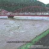 島根県　江の川下流で氾濫発生