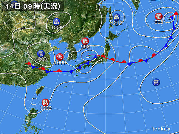 東北　夕方から雨強まる　夜間の土砂災害など十分注意
