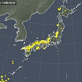 近畿などで落雷を観測　このあとも日本海側を中心に雷雨に