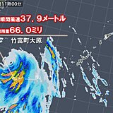 台風4号　沖縄八重山地方で非常に強い風や非常に激しい雨　昼過ぎまで警戒