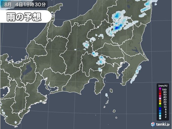 夜にかけても山沿いを中心に雷雨に注意