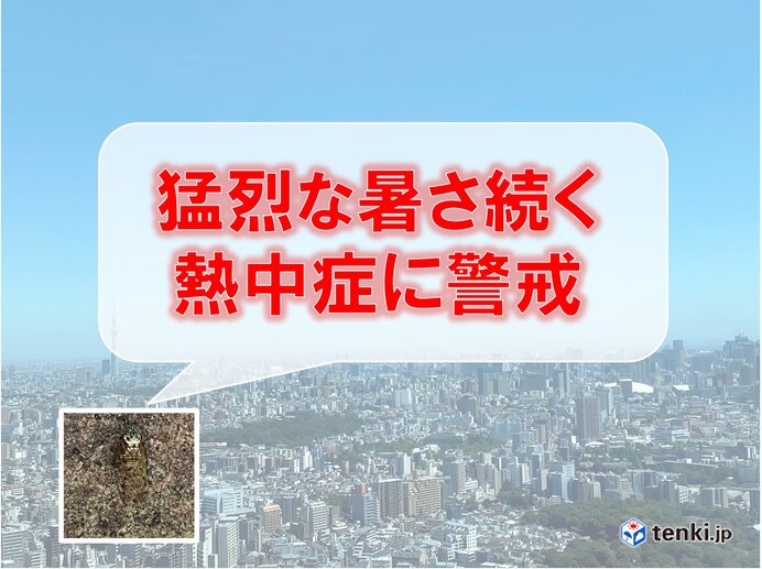 あす12日　全国的に大気の状態が不安定　猛烈な暑さ　どこまで続くの?