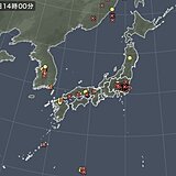 九州北部～関東　あちらこちらでカミナリ雲　晴れていても天気急変に注意