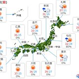 「厳しすぎる暑さ」長期戦に　関東など急な激しい雷雨にも注意