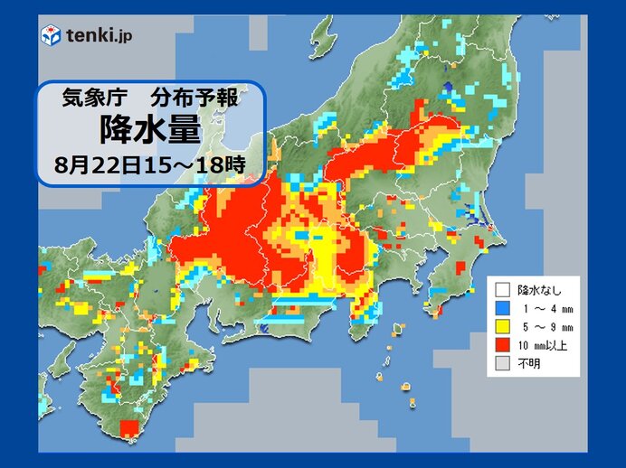 関東から西はあすも天気急変 土日で雨と暑さに変化が 隠れ傘マークに注意 日直予報士 年08月21日 日本気象協会 Tenki Jp