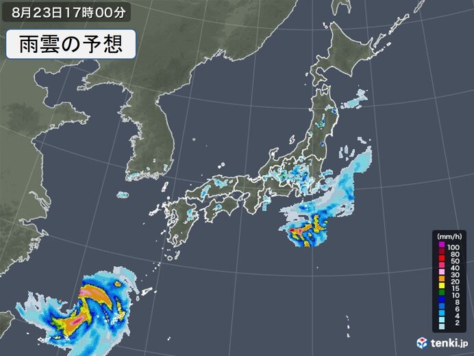 沖縄 米軍 雨雲レーダー