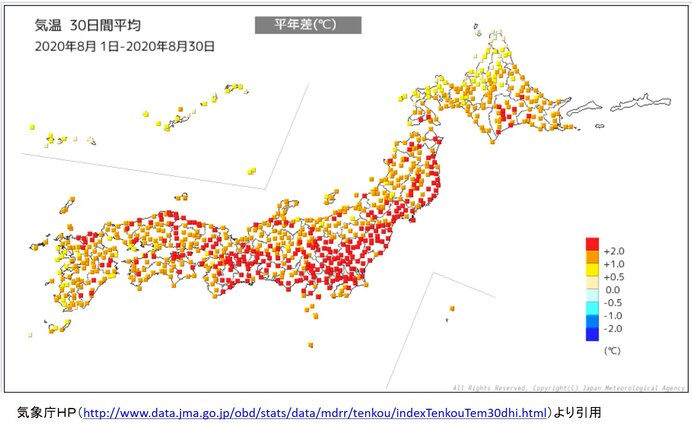 8月まとめ 記録的な酷暑と次々台風発生 9月も厳しい残暑と台風シーズン 気象予報士 吉田 友海 2020年08月31日 日本気象協会 Tenki Jp