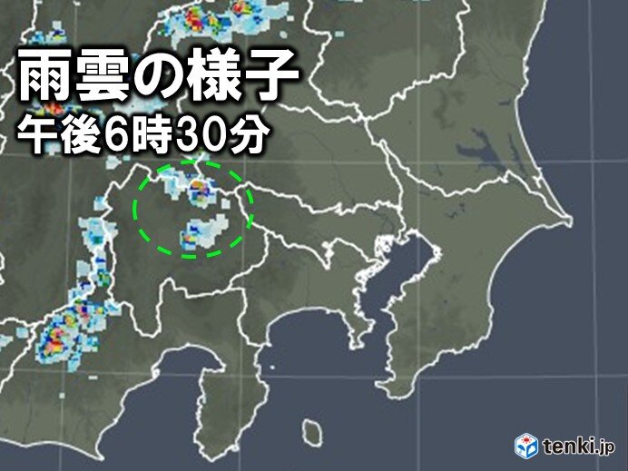巨大な かなとこ雲 Quot 山梨に活発な積乱雲 日直予報士 年08月30日 日本気象協会 Tenki Jp