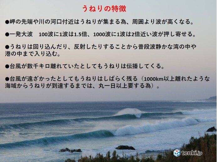 関西 太平洋側に台風9号のうねりが届き始める 気象予報士 萬木 敏一 年08月31日 日本気象協会 Tenki Jp