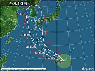 台風10号　東北地方への影響は?