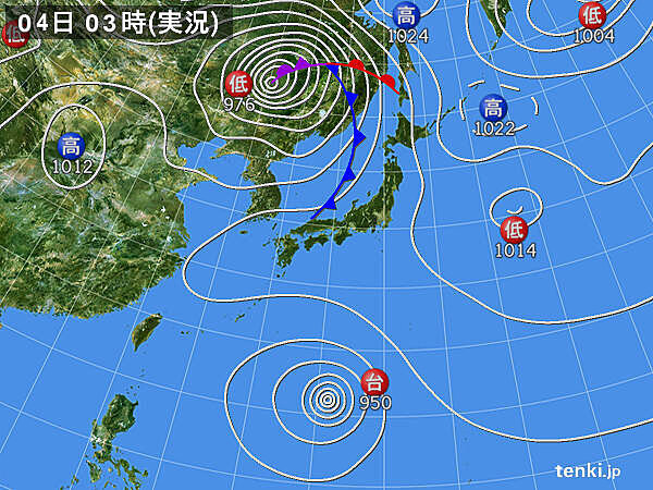 4日 全国的に変わりやすい天気 急な雨や雷雨 台風10号はさらに発達 日直予報士 年09月04日 日本気象協会 Tenki Jp