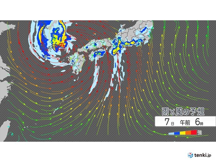 記録的な大雨　東海などでも警報級の大雨　長く続く恐れも