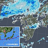 九州北部　秋雨前線活発　18日にかけて局地的に大雨のおそれ