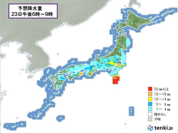 台風12号 接近前から大雨に 太平洋側で秋雨前線の雨雲 Tenki Jp Goo ニュース