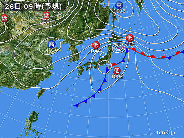 天気のポイントは?