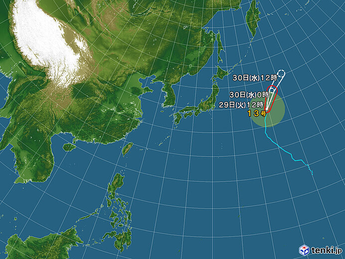 台風　11年ぶりに9月までに上陸なしか