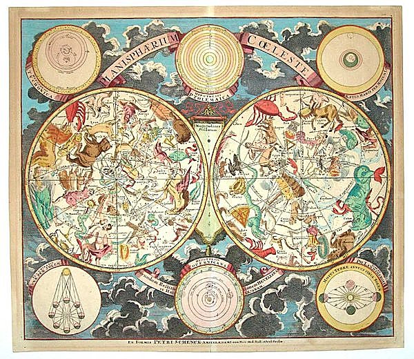 17世紀の天球図