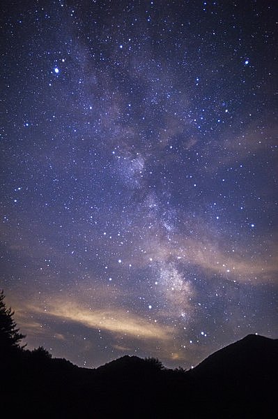 天の川を肉眼で。感動の夜空（写真はイメージです）