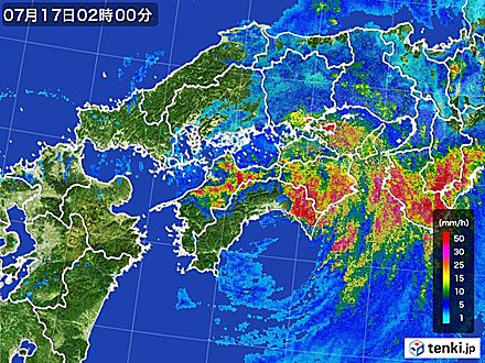 6位　台風第11号　近畿地方で記録的な雨