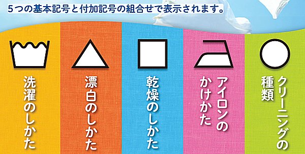 衣類の取扱表示が変わりました 新しい洗濯表示を覚えるコツ Tenki Jpサプリ 16年12月03日 日本気象協会 Tenki Jp