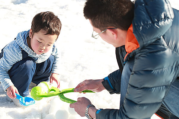 お子様の雪遊びデビューに最適！